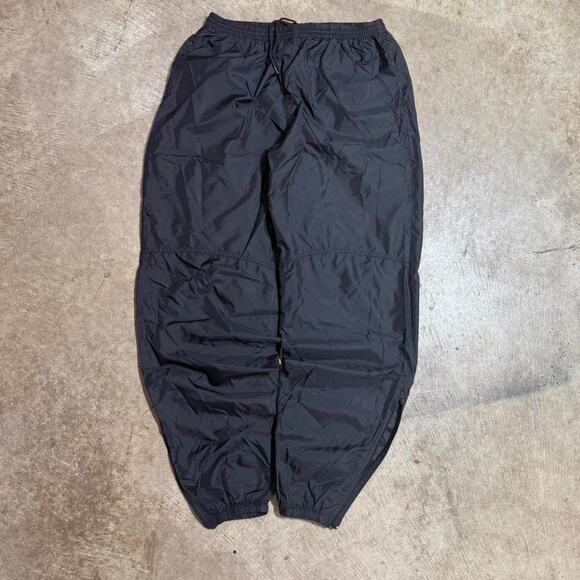 Vintage VTG 90’s Nike Black Tonal Track Pants - Picture 1 of 8